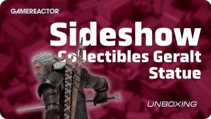 The Witcher 3: Wild Hunt Geralt Statue by Sideshow Collectibles - rozpakowywanie